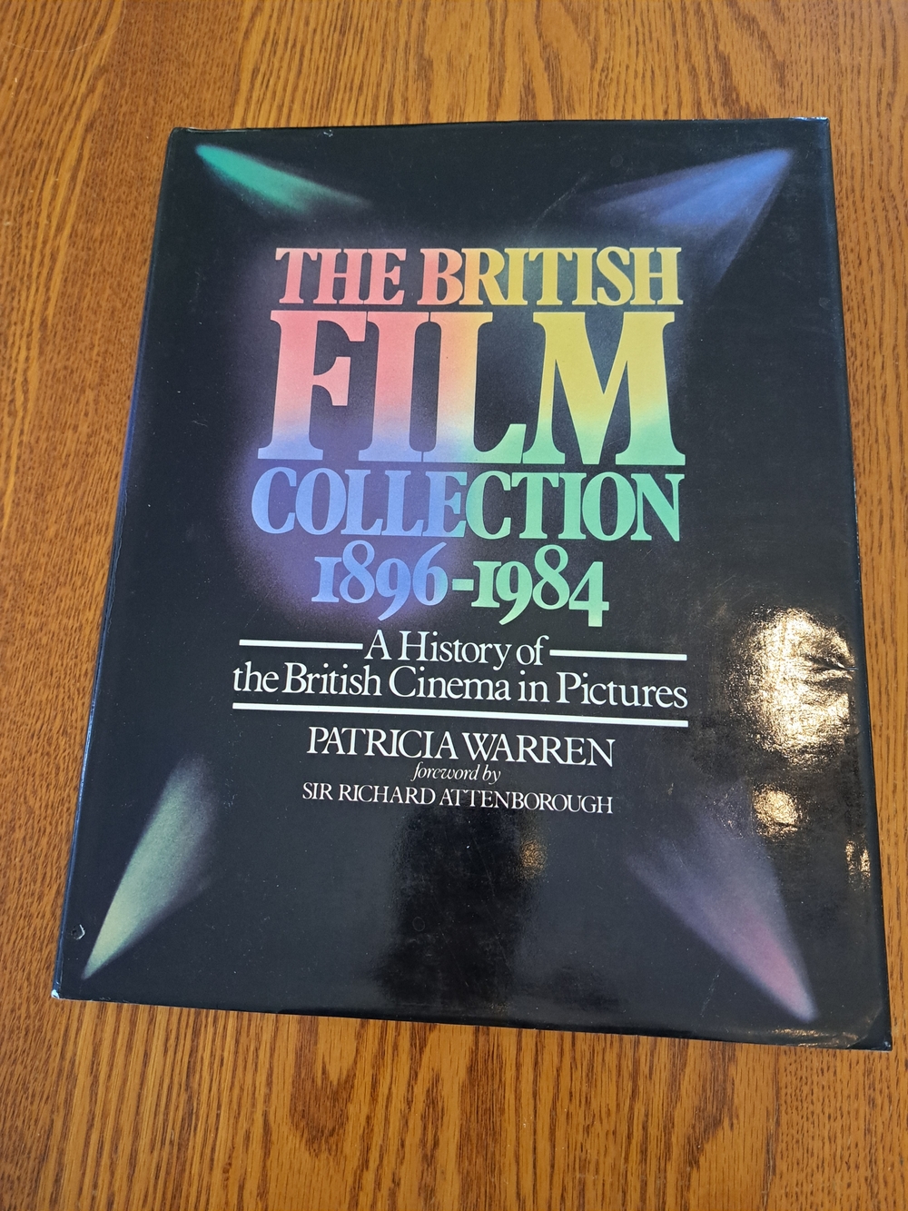 Vintage-The British Film Collection 1896-1984 Hardcover Book - 1984